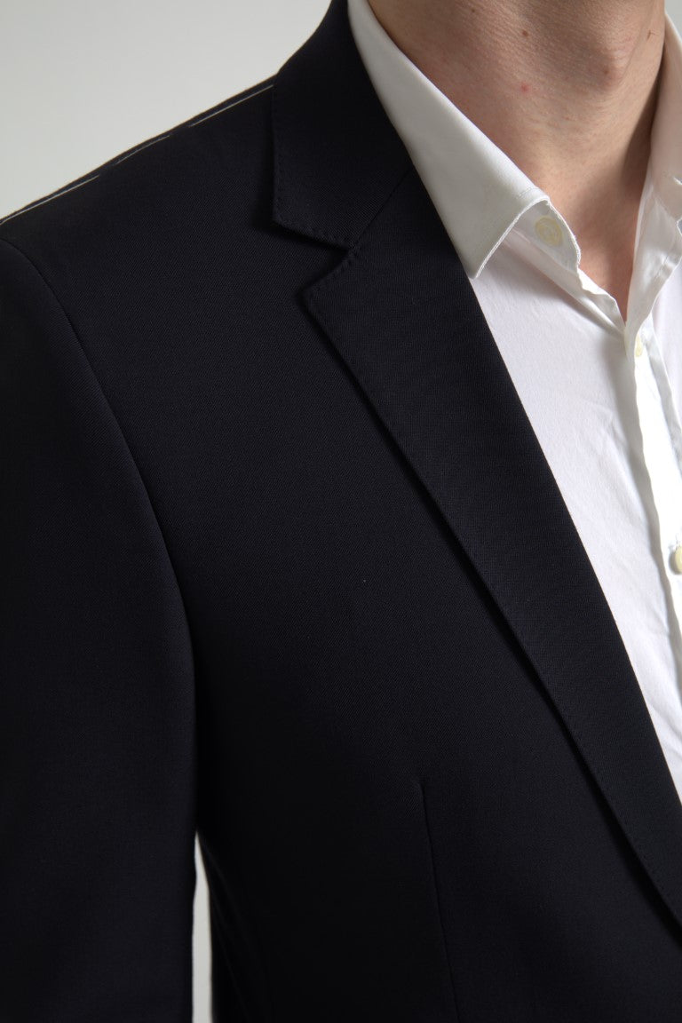 Dolce & Gabbana Blauer 2-teiliger einreihiger MARTINI Anzug