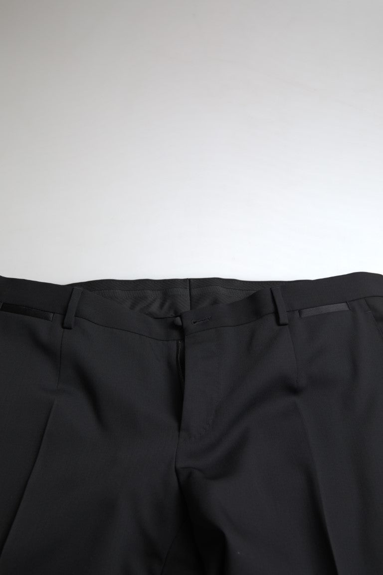 Dolce & Gabbana Schwarzer 2-teiliger einreihiger MARTINI Anzug