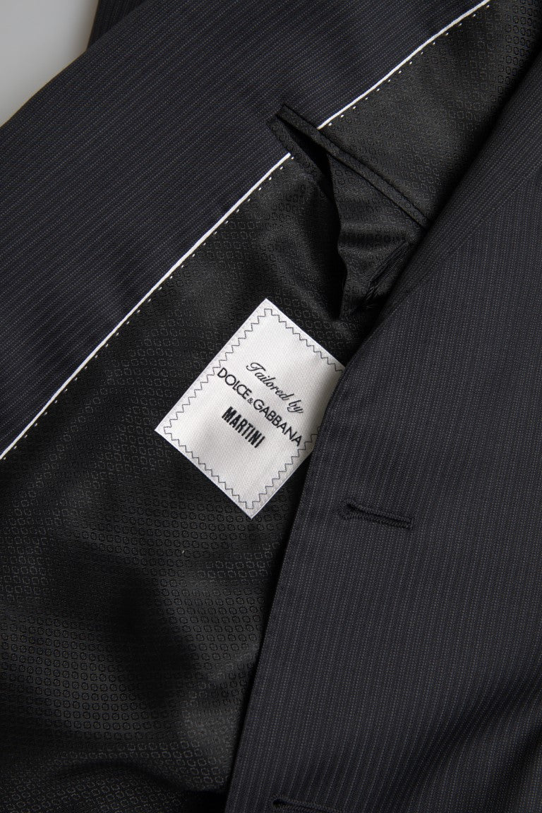 Dolce & Gabbana Schwarzer 2-teiliger einreihiger MARTINI Anzug