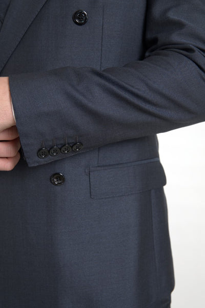 Dolce & Gabbana Blauer 2-teiliger Zweireiher MARTINI Anzug