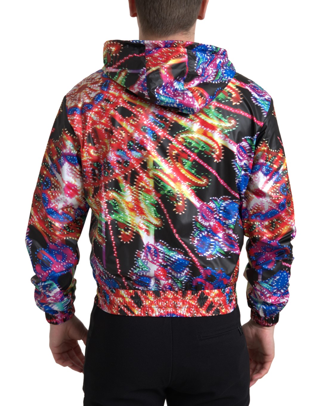 Dolce & Gabbana Multicolor Sweatshirt mit Kapuze Pullover
