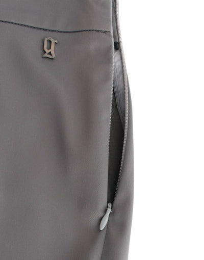 John Galliano Graue Slim Fit Hose