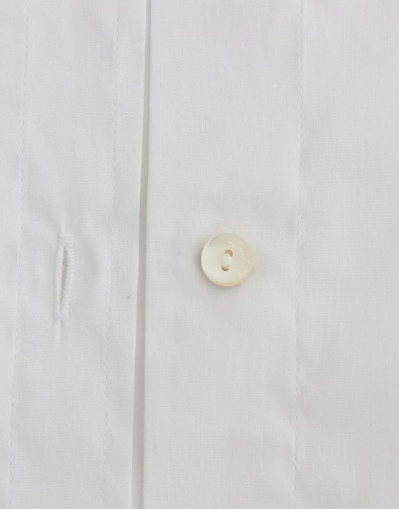 John Galliano Weißes Baumwollshirt Top