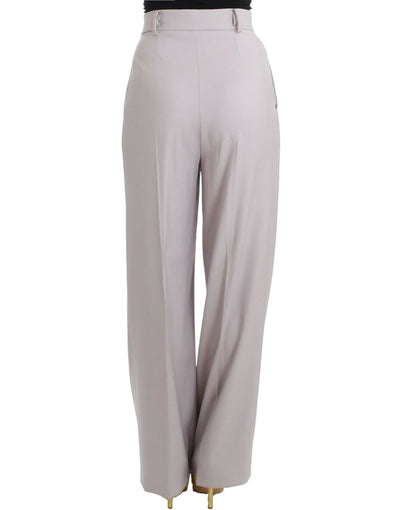 Cavalli Graue Hose mit hoher Taille