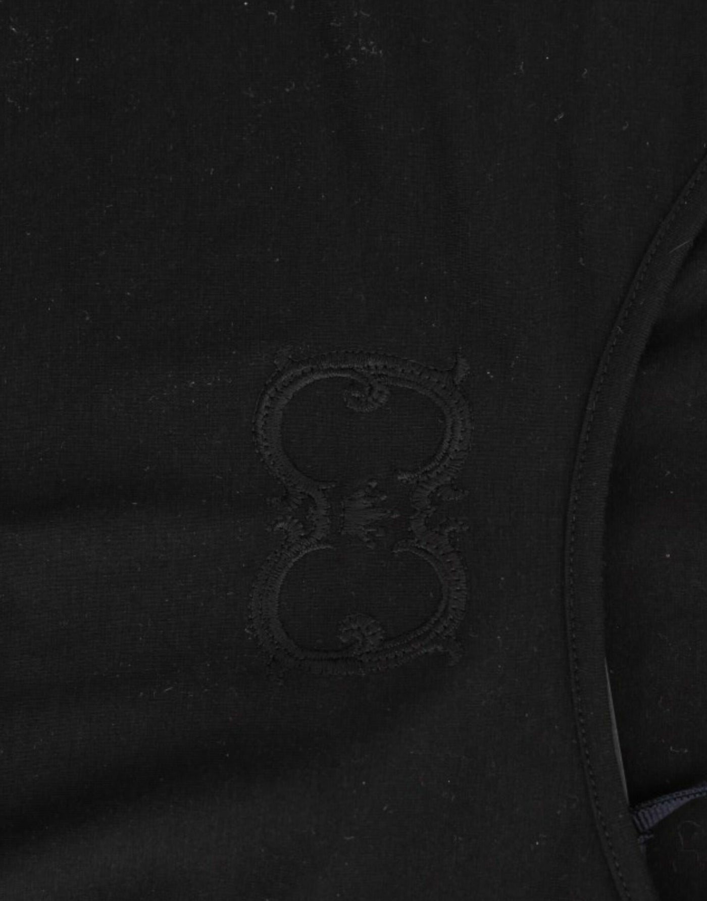 Cavalli Schwarzes Baumwolltop