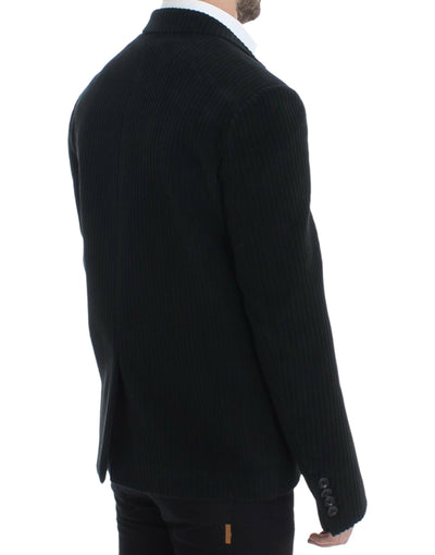 Dolce & Gabbana Schwarzer Manchester MARTINI Blazer