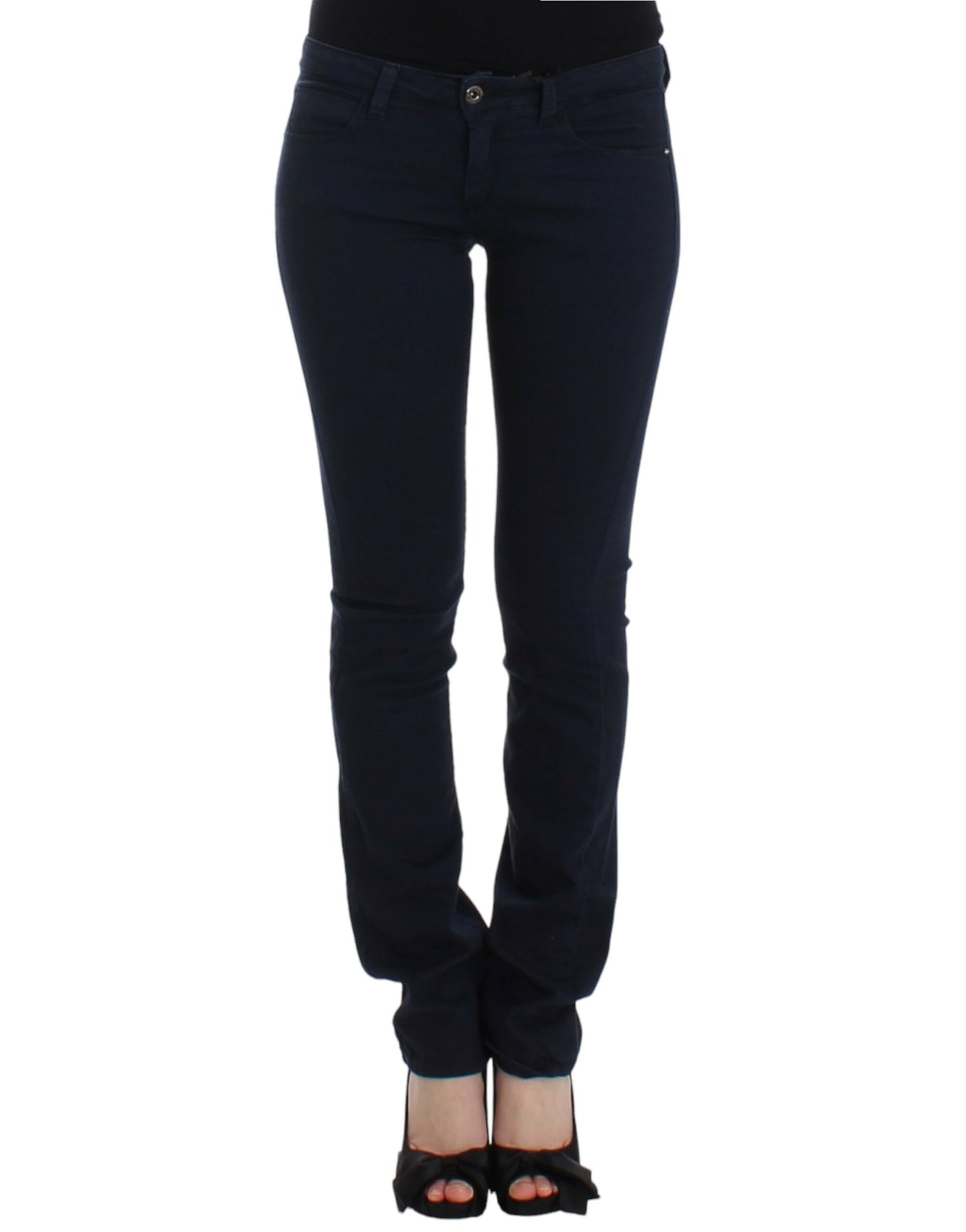 Costume National Blaue Jeans mit geradem Bein