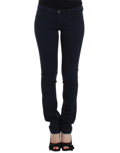 Costume National Blaue Jeans mit geradem Bein