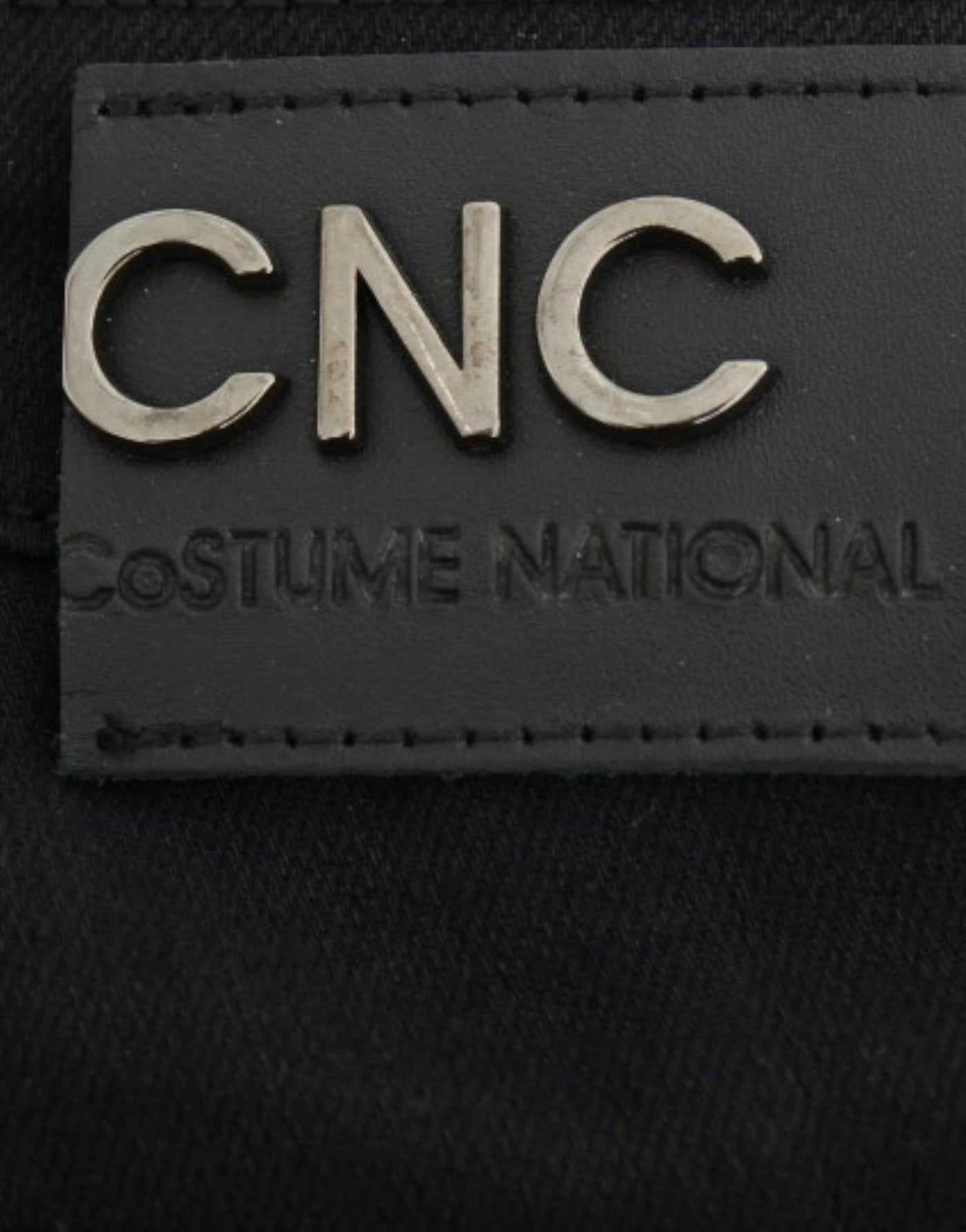 Costume National Schwarze Jeans mit geradem Bein