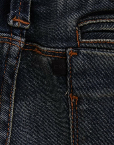Costume National Blaue Jeans mit geradem Bein