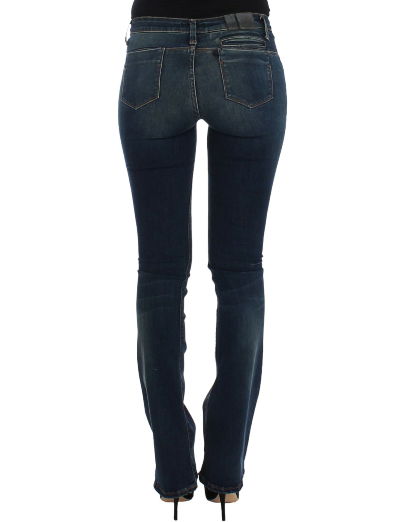 Costume National Blaue Jeans mit geradem Bein
