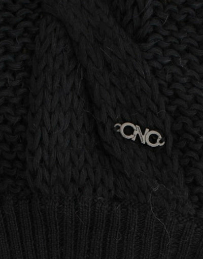 Costume National Schwarzer ärmelloser Strickcardigan