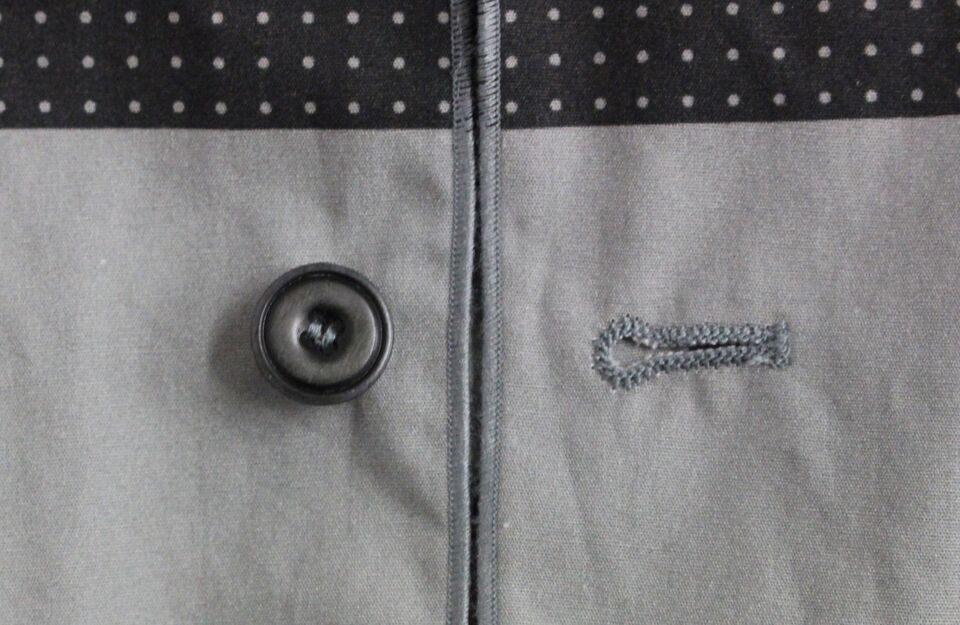 Dolce & Gabbana Graues gepunktetes Kleid Weste Gilet Weste