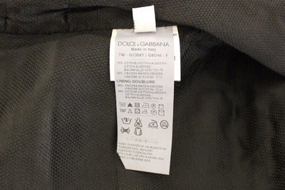 Dolce & Gabbana Schwarzes Baumwollmischung Kleid Weste Gilet