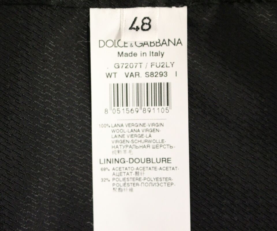 Dolce & Gabbana Graue Wolle Formal Dress Vest Gilet Weste
