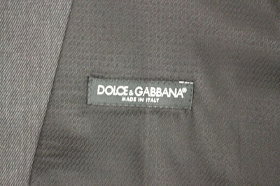 Dolce & Gabbana Graue Wolle Formal Dress Vest Gilet Weste