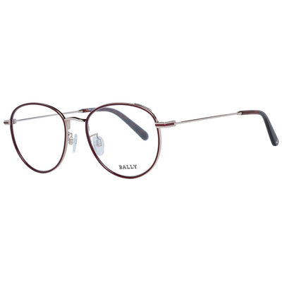 Bally Burgunderfarbene optische Unisex-Rahmen