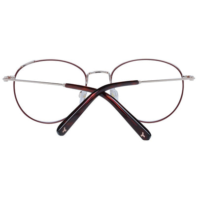 Bally Burgunderfarbene optische Unisex-Rahmen