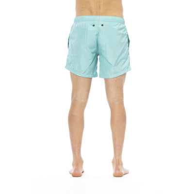 Bikkembergs Hellblaue Polyester Herren-Badeshorts