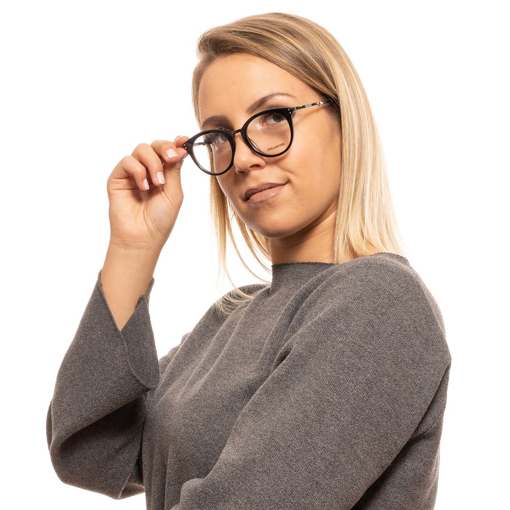 Zadig & Voltaire Schicke runde Vollrand-Unisex-Designerbrille