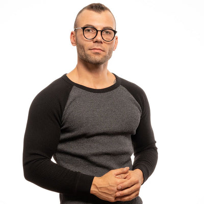 Zadig & Voltaire Schicke runde Vollrand-Unisex-Designerbrille