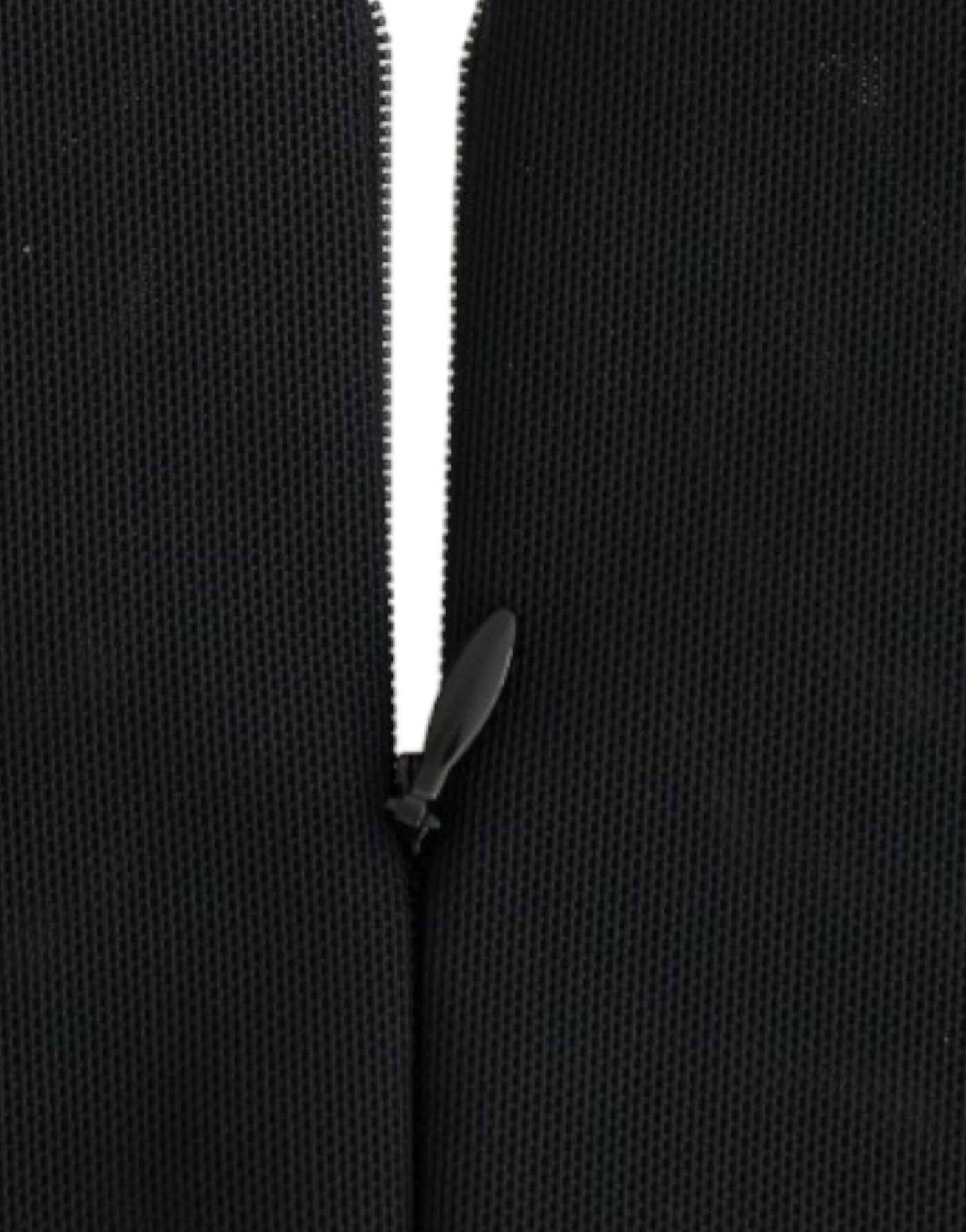 CO|TE Schwarzes kurzärmeliges Venuskleid