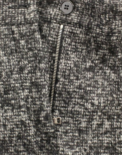 Dolce & Gabbana Graue Wollshorts Hose