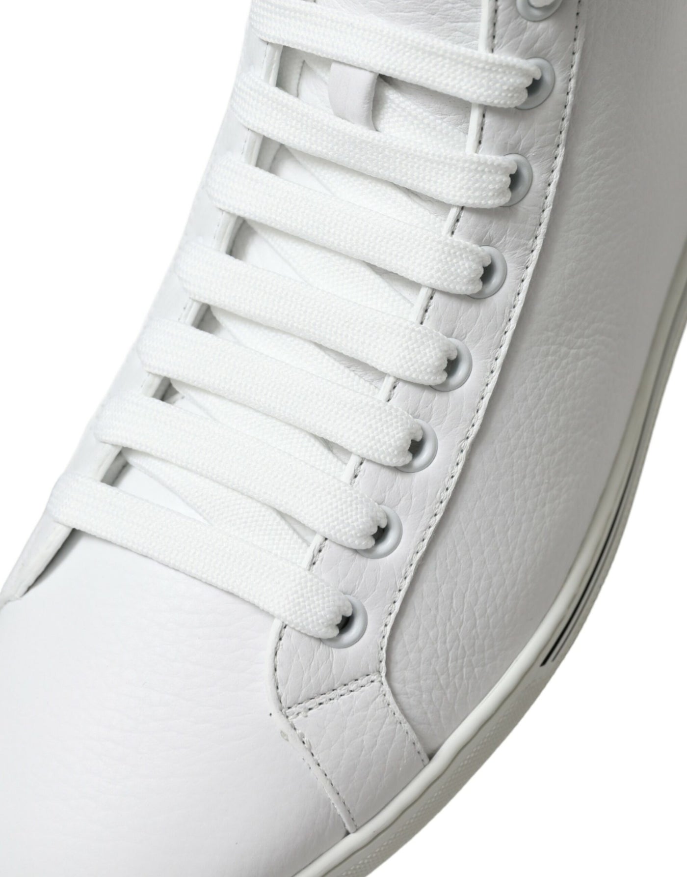 Dolce & Gabbana Weiß Saint Tropez High Top Männer Turnschuhe Schuhe