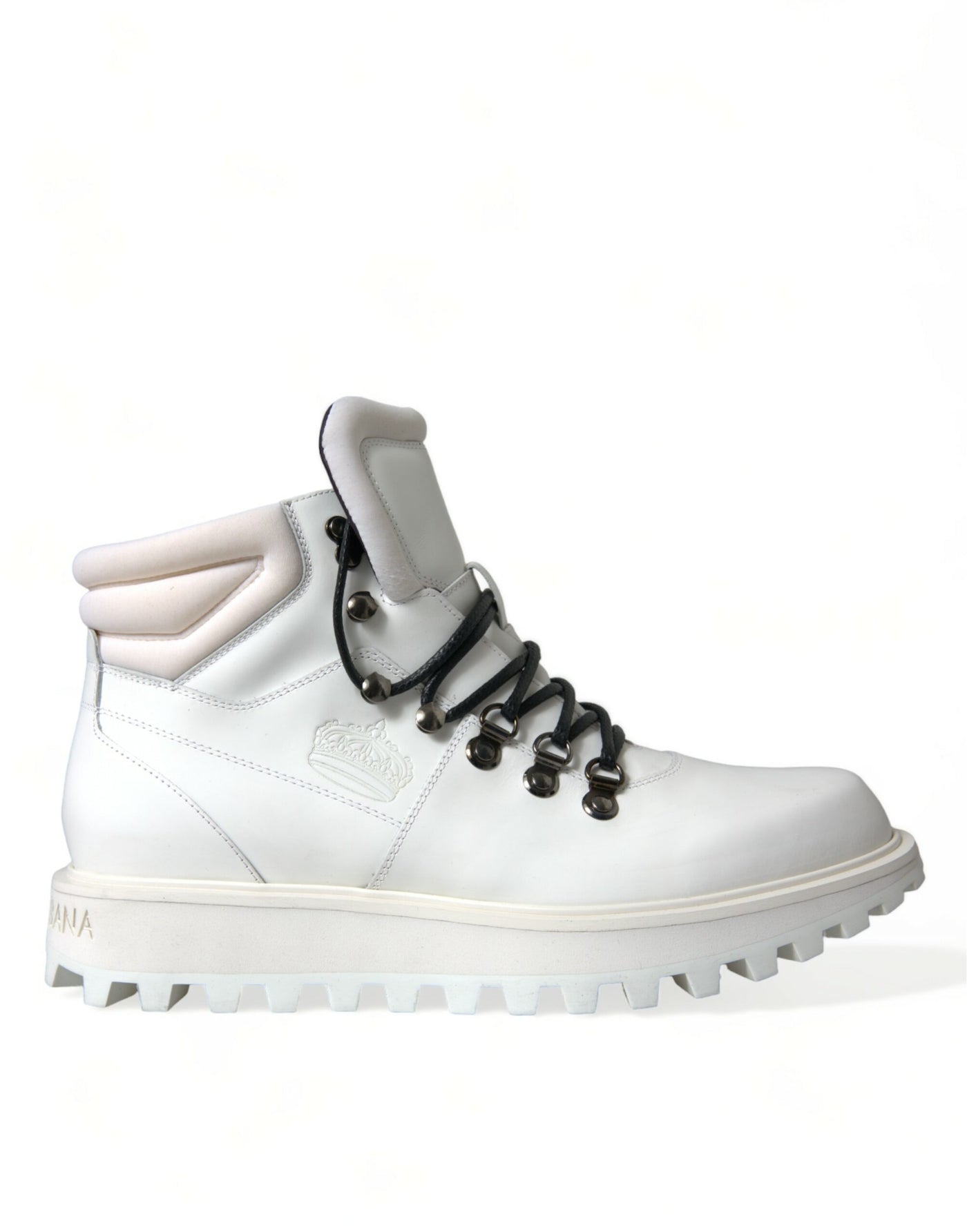 Dolce & Gabbana Weiße Vulcano Trekking-Stiefel Schuhe