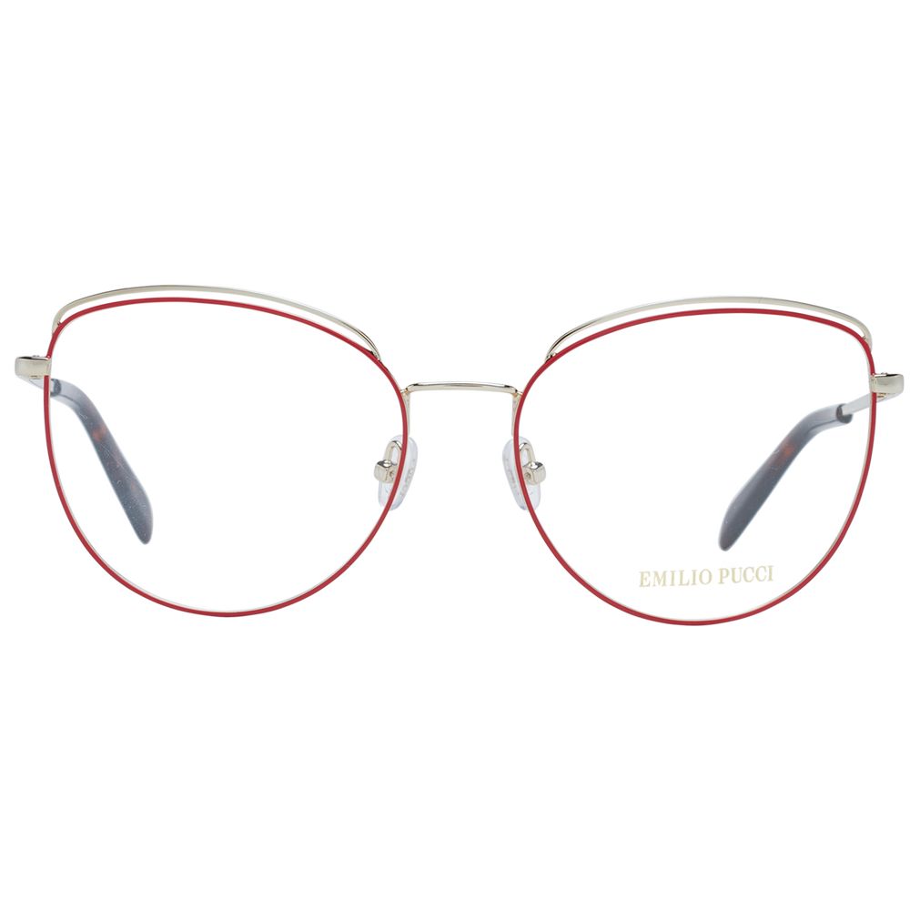 Emilio Pucci Rote optische Brillenfassungen für Frauen
