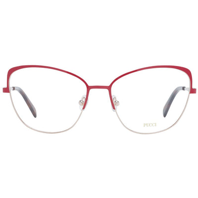 Emilio Pucci Rote optische Brillenfassungen für Frauen