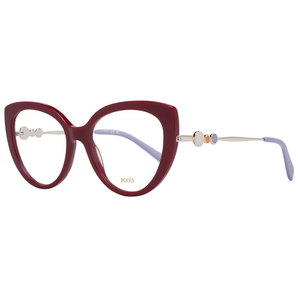 Emilio Pucci Rote optische Brillenfassungen für Frauen