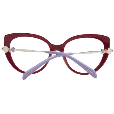 Emilio Pucci Rote optische Brillenfassungen für Frauen
