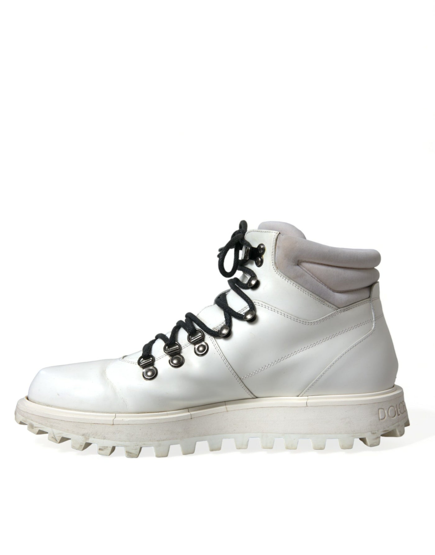 Dolce & Gabbana Weiße Vulcano Trekking-Stiefel Schuhe