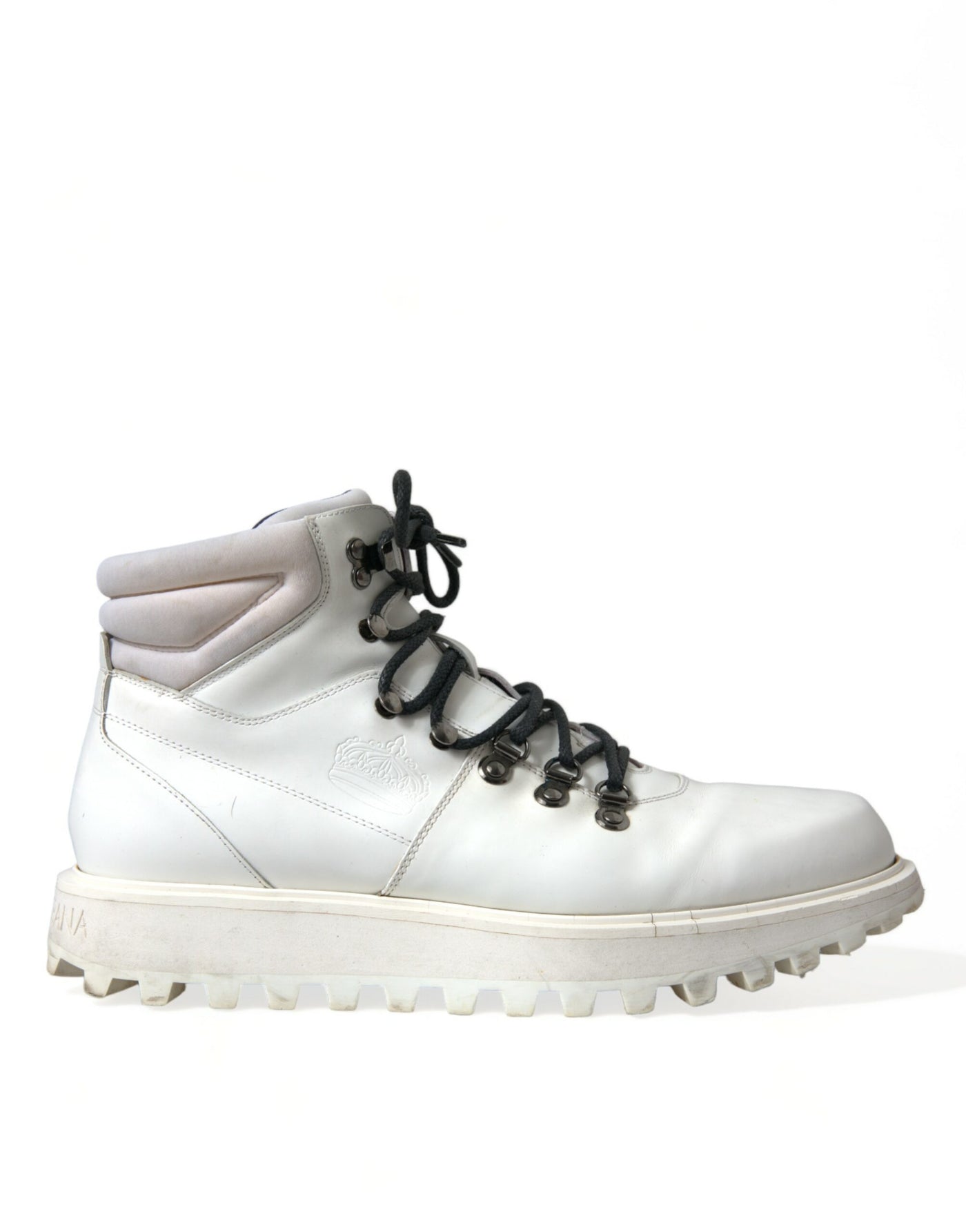 Dolce & Gabbana Weiße Vulcano Trekking-Stiefel Schuhe