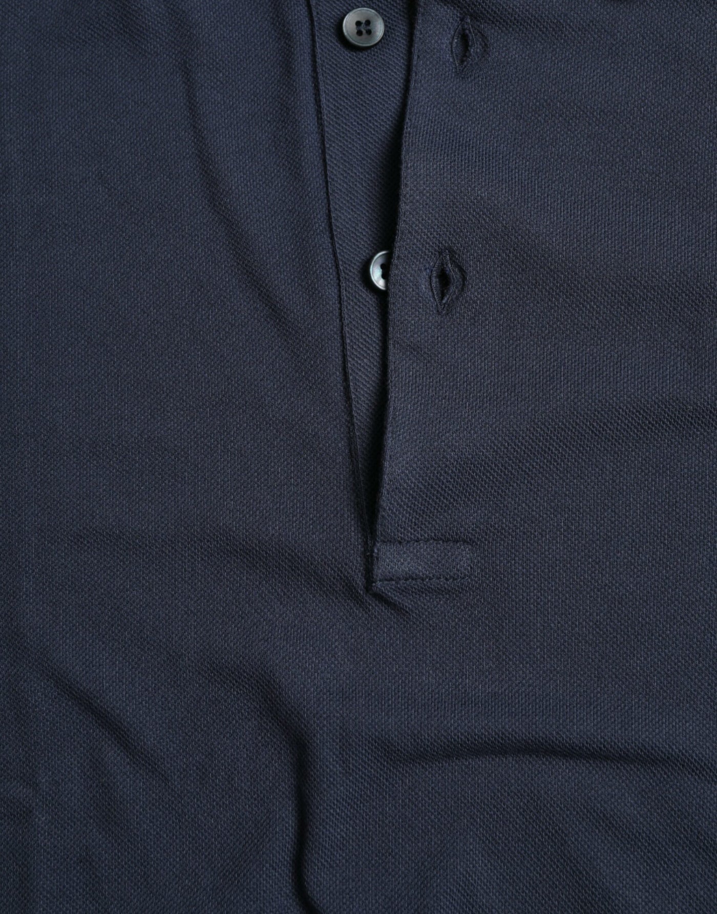 Dolce & Gabbana Blaues Crown Patch Baumwoll-Polo-T-Shirt mit Kragen für Männer