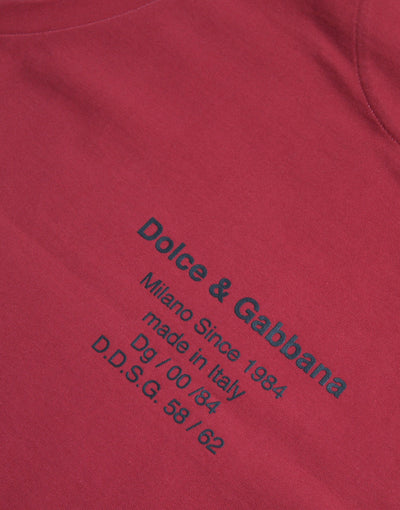 Dolce & Gabbana Rotes ärmelloses Tank-T-Shirt mit Leopardenmuster