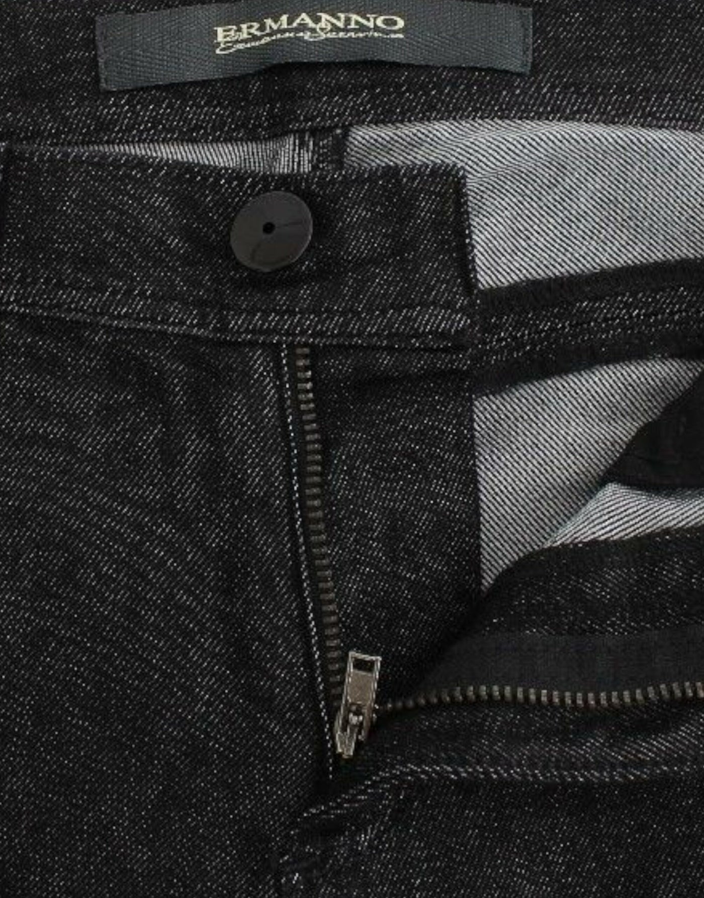 Ermanno Scervino Schwarze Slim Jeans Denim-Hosen Skinny Leg Stretch