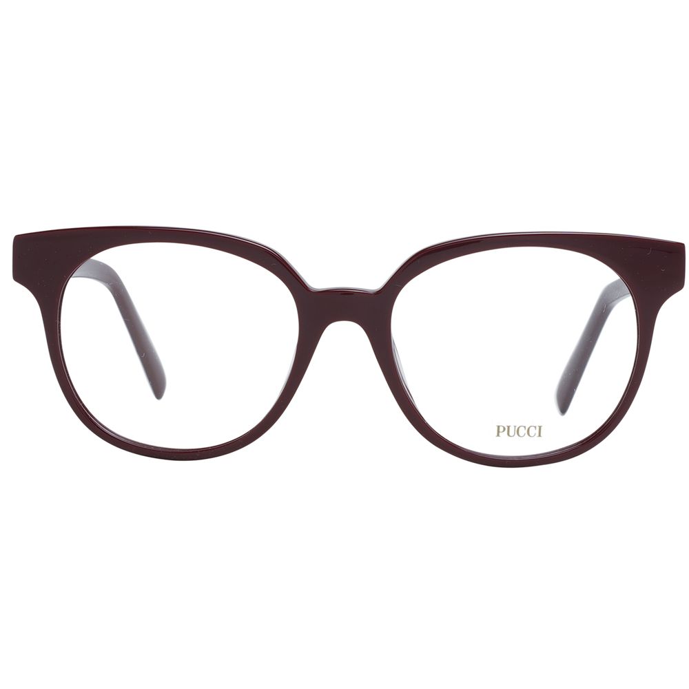 Emilio Pucci Burgundy Frauen Optische Fassungen