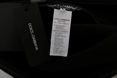 Dolce & Gabbana Schwarzes I AM A PRINCESS Kristall-Shiftkleid