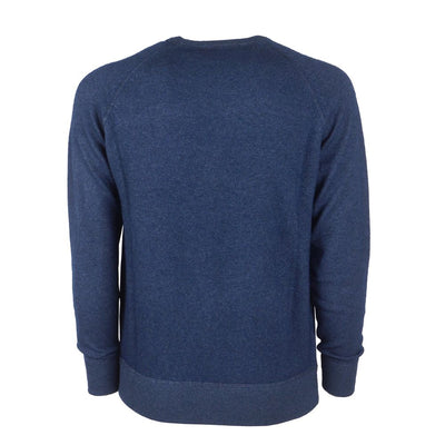 Emilio Romanelli Hellblauer Kaschmir-Pullover für Männer