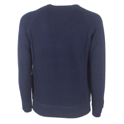 Emilio Romanelli Blauer Kaschmir-Pullover für Männer