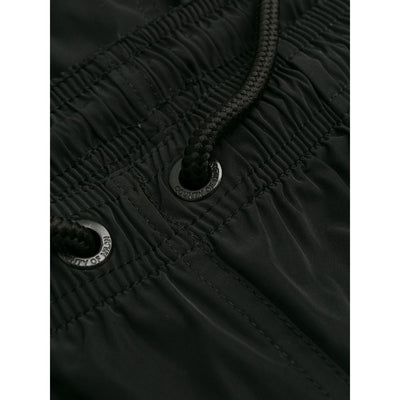Marcelo Burlon Schwarzer Polyamid Herren-Badeanzug Boxer
