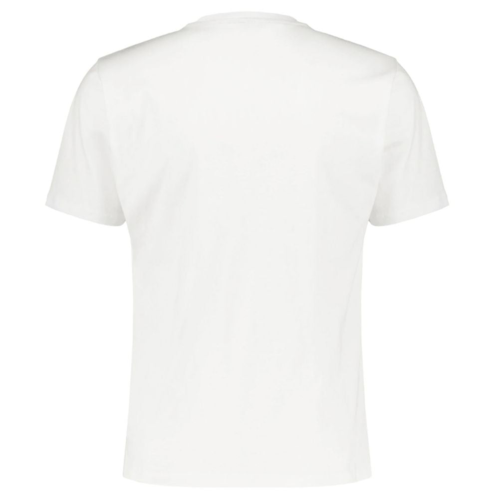 North Sails Weißes Baumwolle Männer T-Shirt