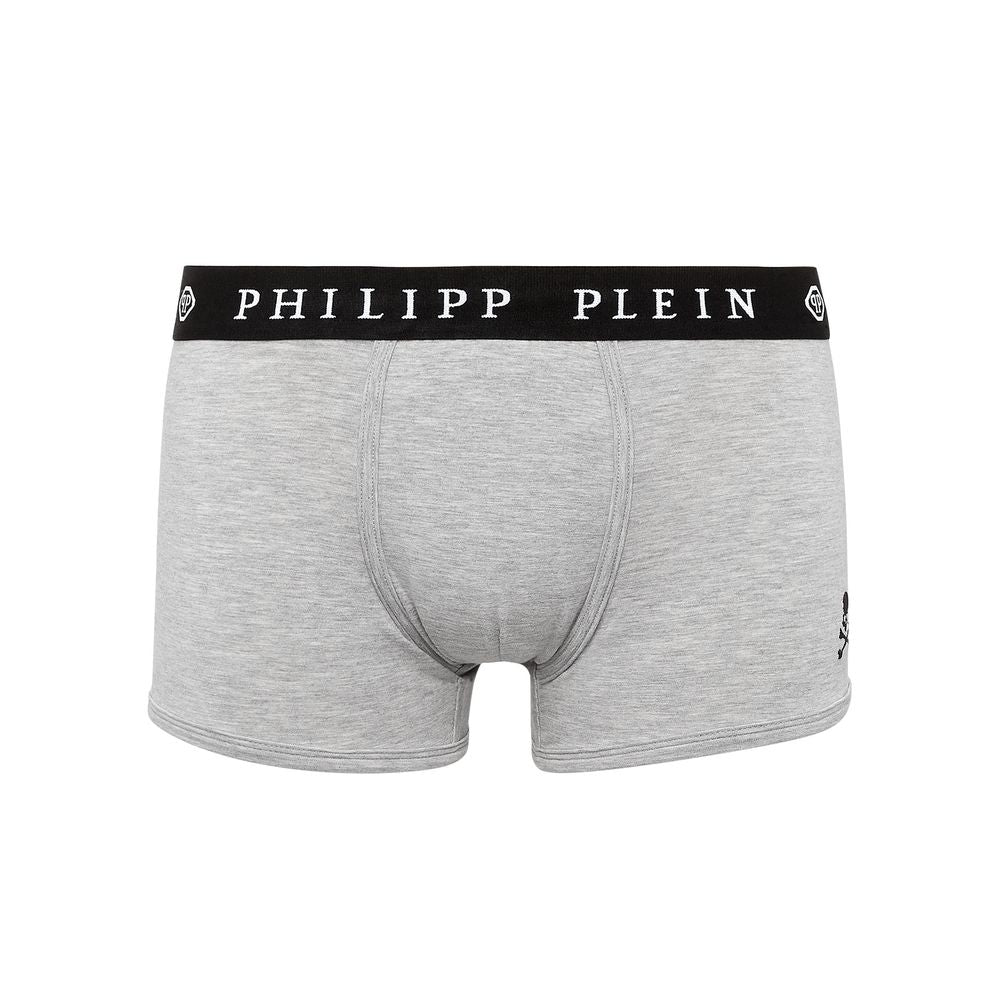 Philipp Plein Braun Baumwolle Männer Boxer Pack