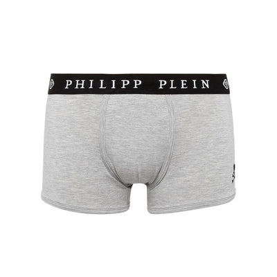 Philipp Plein Braun Baumwolle Männer Boxer Pack