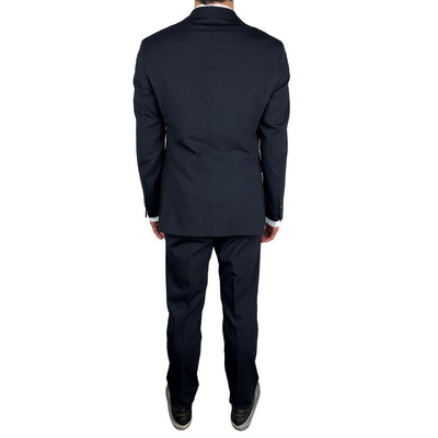 Aquascutum Herrenanzug aus blauer Wolle
