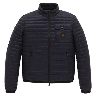 Refrigiwear Blaue Nylonjacke
