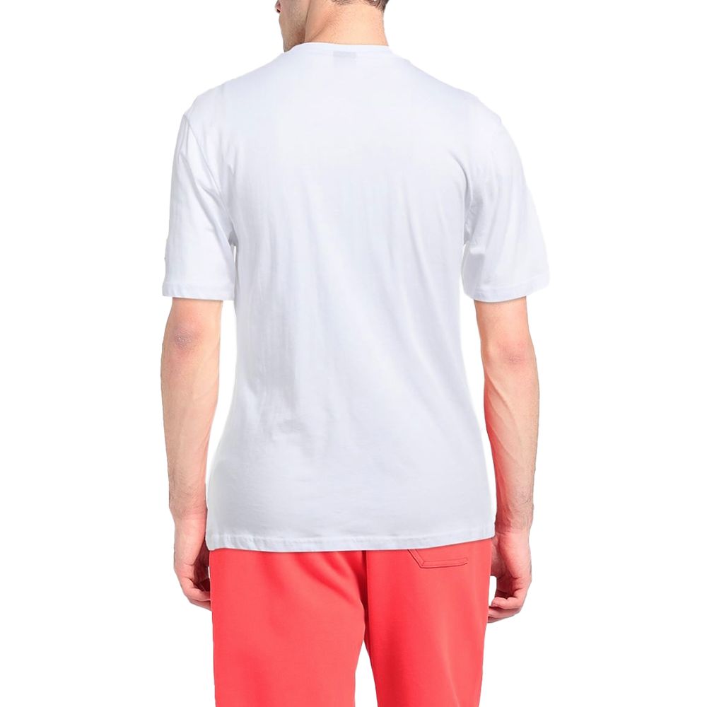 North Sails Elegantes Logo-T-Shirt aus weißer Baumwolle