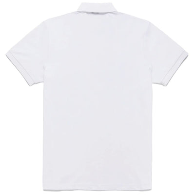 Refrigiwear Elegantes weißes Polo mit gesticktem Logo
